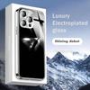 cool T1 Phone Case For iphone 17 16 15 14 13 12 Pro Plus Max New Electroplated glass Case