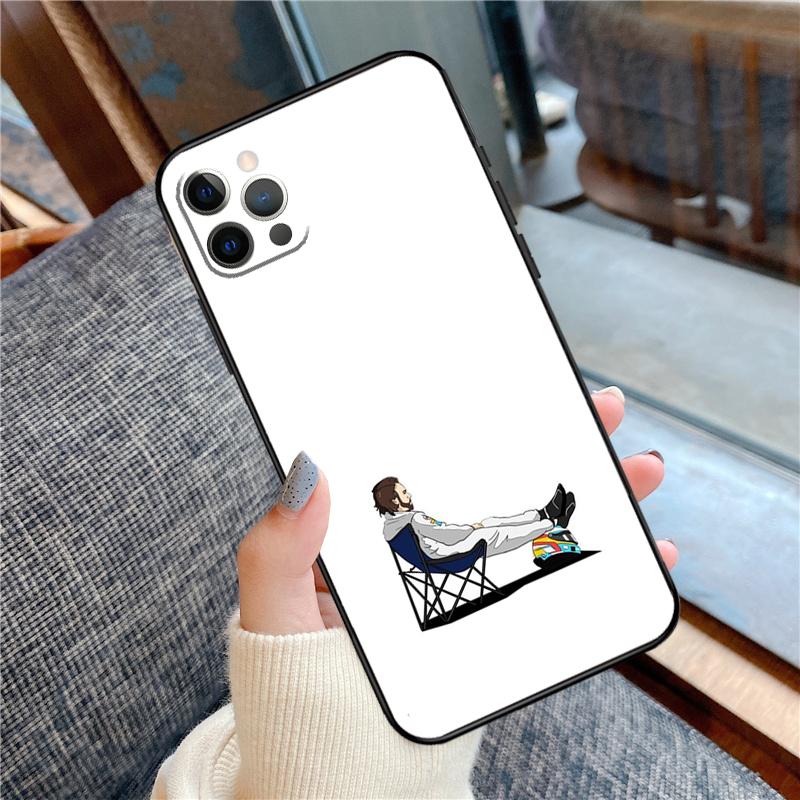 Чехол Fernando Alonso 14 для iPhone 14 12 11 15 16 Pro Max Чехол для телефона на iPhone 13 12 Mini X XR XS Plus Чехол
