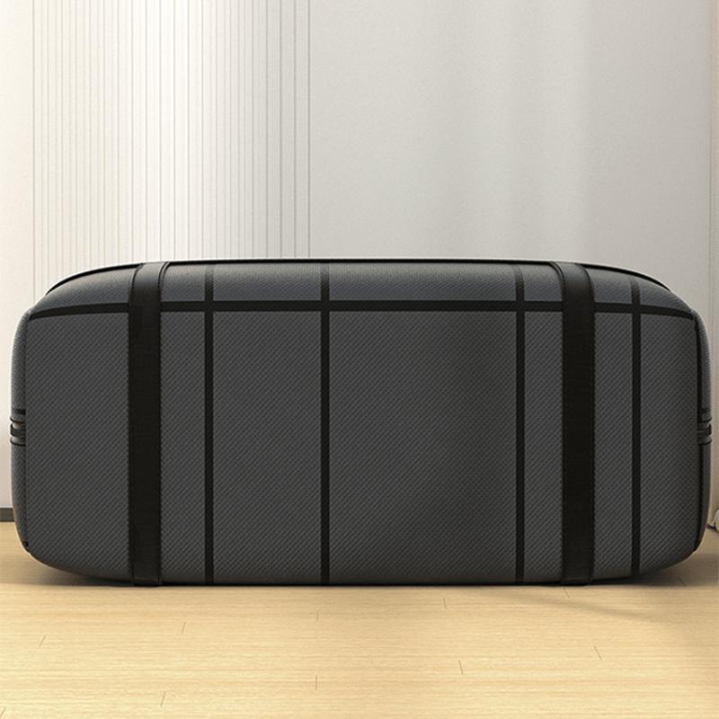 Сумка для хранения из черного композитного материала большой емкости и сверхвыдерживающая нагрузка, пыле- и влагозащищенная, с застежкой-молнией