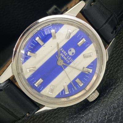 ВИНТАЖНЫЕ ЧАСЫ FAVRE LEUBA С РУЧНЫМ ЗАВОДОМ 253 ШВЕЙЦАРСКИЕ МУЖСКИЕ ЧАСЫ С ОРИГИНАЛЬНЫМ ЦИФЕРБЛАТОМ a703832-1