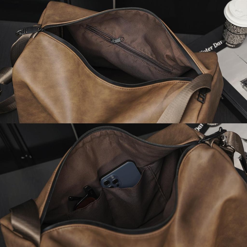 Сумка Boston TsujiYa для мужчин и плечевая PU кроссбоди большая Идеально подходит для школы A4 Гольф Спорт YH3520 Женщины, Сумка, Кожа, Сумка, Вместимость, Спортзал,