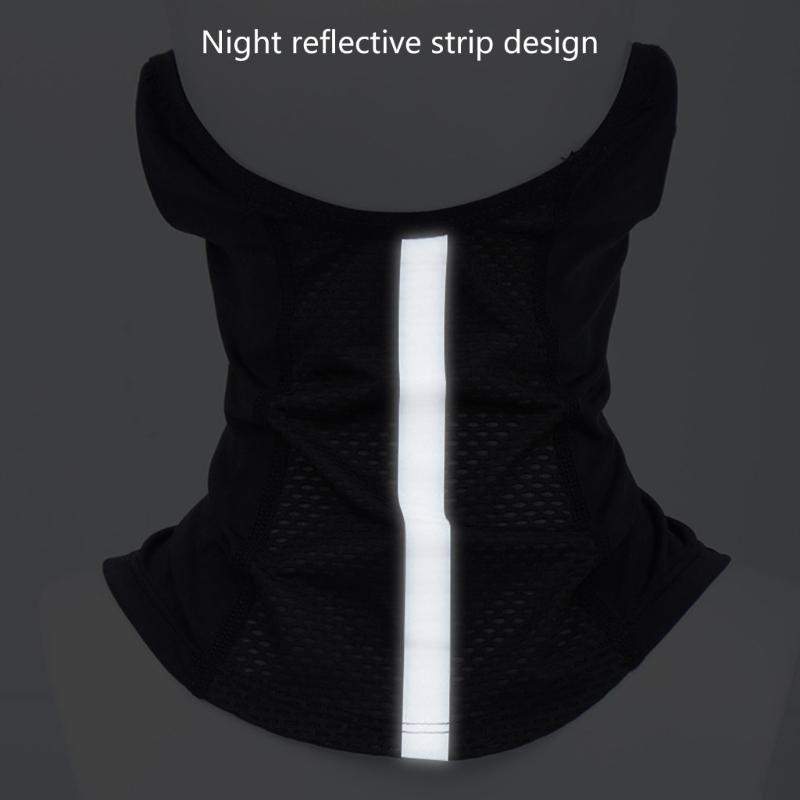 Outdoor Cycling Headwear Neck Gaiter Snood Ice Silk Tube Scarf Headbands Breathable Bandanas Face Mask