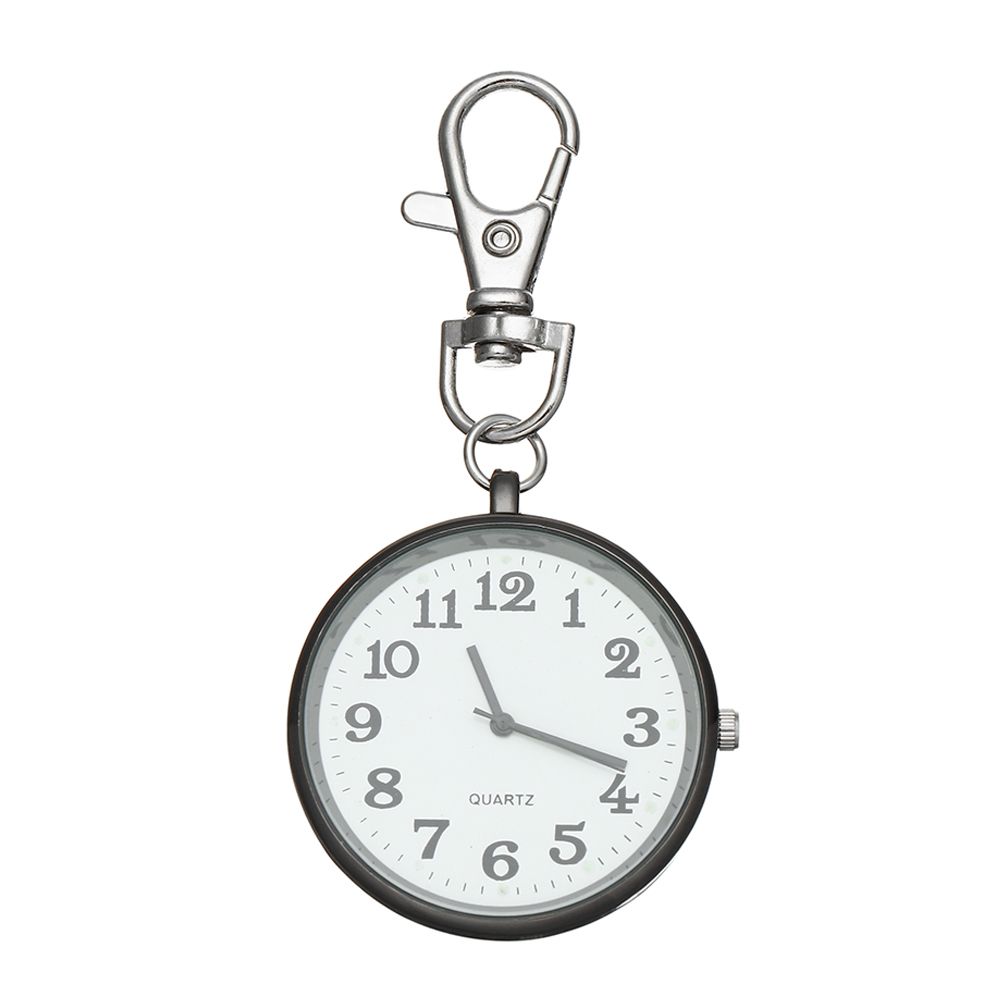 Часы портативные медсестра часы женские ультратонкие открытый циферблат кварцевые карманные часы ключ пряжка минималистский