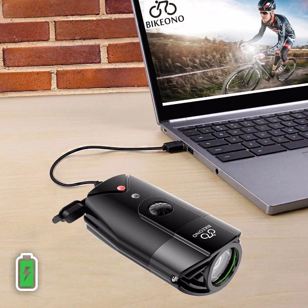 Велосипедный светильник подъемный непромокаемый USB MTB передняя фара ультра фонарик велосипедное освещение фонарик светодиодные аксессуары для велосипеда