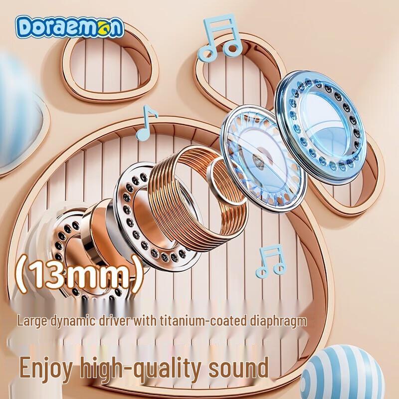 ROCK Doraemon Кошачья лапка TWS Полувкладыши