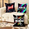 Крутая наволочка H_Hks Custom, шелковистый короткий плюш, двусторонняя печать, для дивана, все сезоны, декор дома, подарок