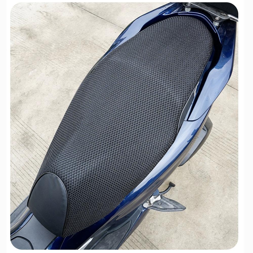 For HONDA SH 125 150 160 125i 150i 160i Scooter Seat Cover Summer Breathable 3D Mesh Fabric Antiskid Cushion Net Motorcycle Pad