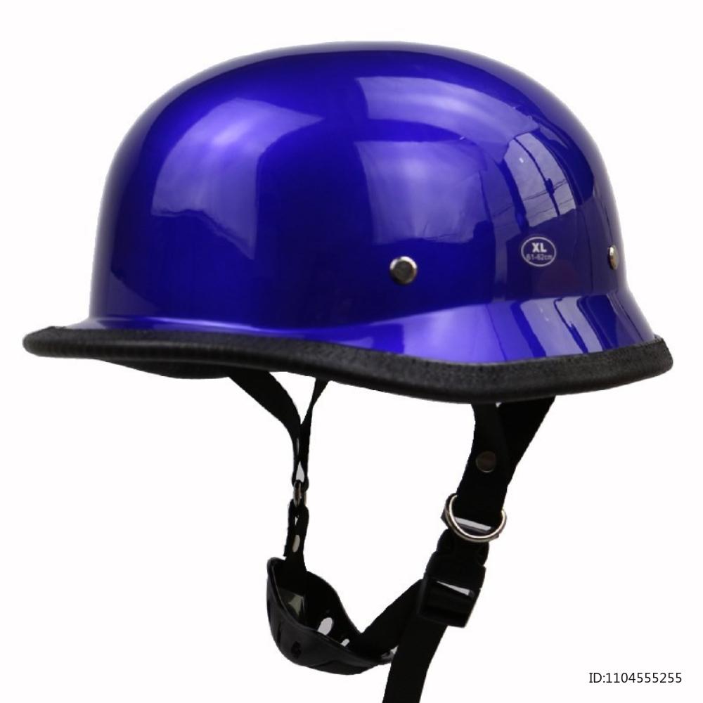Винтажный Мотошлем Половина Лица Casco Moto Шлем Ретро Уличный Туристический Скутер Мотоцикл Половина Шлема Capacetes DOT Одобрен