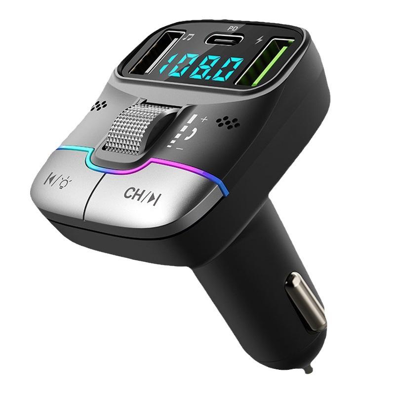 Автомобильный Bluetooth MP3-плеер, зарядное устройство для телефона, громкая связь, качество звука без потерь