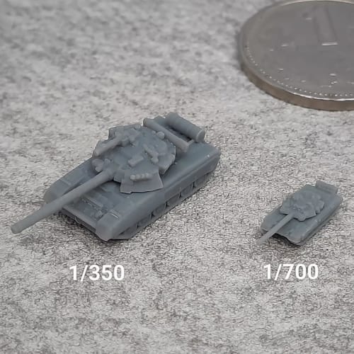 5PCS T80UD Resin Tank Military Model 1/350 1/700 Scale Unpainted Combat Armored Vehicle Model Kit, Upgraded Panzer Parts for DIY Hobby Collection (1/7