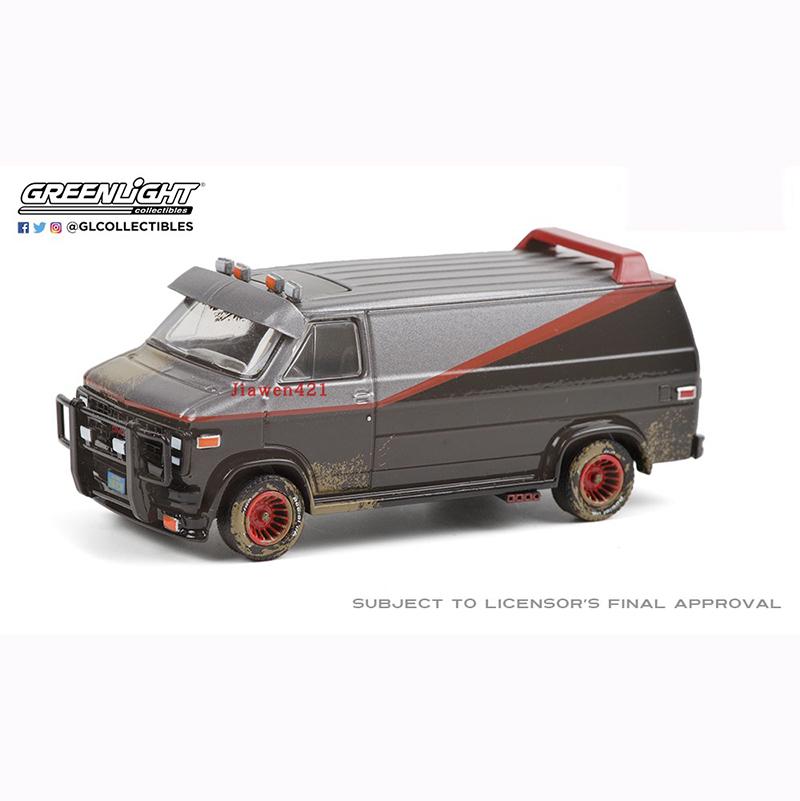 Greenlight Diecast Alloy 1:64 1978/1983 GMC Vandura Version Adult Classic Collection Display Gift Souvenir Boy Toy Spot