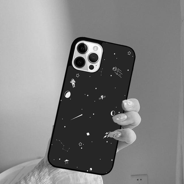 Чехол для телефона с изображением звезд и созвездий для iPhone 17 Air 16 15 14 13 11 12 Pro Max PlusS Shell Coque