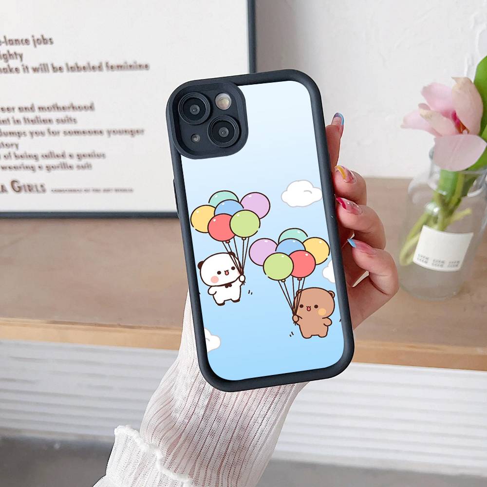 Cute Bubu Dudu Cartoon Phone Case For IPhone 17 16 15 14 13 12 11 Air Plus Pro Max Soft Back Cover