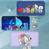 Cute B-b-bt21-es Bathroom Mat Anti-slip Absorb Water Long Strip Cushion Bedroon Mat Welcome Doormat