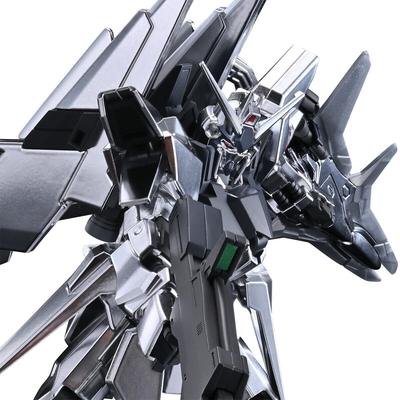 HG Delta Zyne Пластиковая Модель Костюма Фантом Серебра 1/144 Предварительно Окрашенная (Мобильный Гандам Серый)