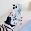 Прозрачный чехол с цветочным рисунком для iPhone 15 14 Plus 13 12 11 Pro Max противоударный силиконовый мягкий чехол из ТПУ