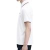 [Fred Perry] Поло, Прямой крой (Box Fit), Вышитый логотип, Хлопок Пике, Короткий рукав, В полоску, Повседневное, Уличный стиль, Мужское, THE FRED PERRY SHIRT M12 Белый/Ледяной