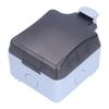 Outdoor Socket Electric Outlet Power Box Wall Receptacle Waterproof IP66 250V 15A
