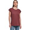 Build Your Brand Womens/Ladies Organic Extended Shoulder T-Shirt