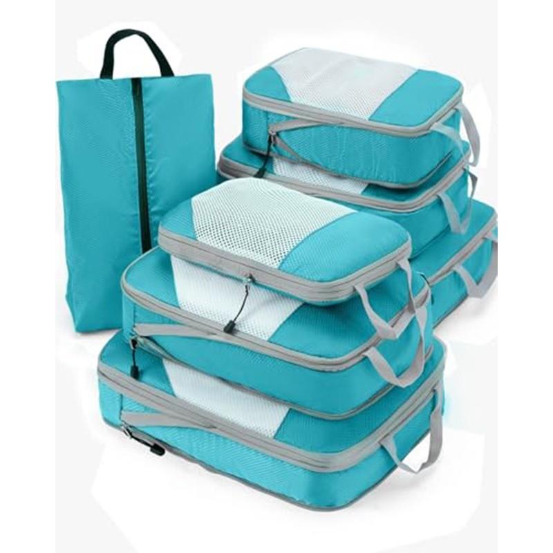 Modern Travel Packing Cubes With Oxford Fabric For Clothes And Accessories Storage