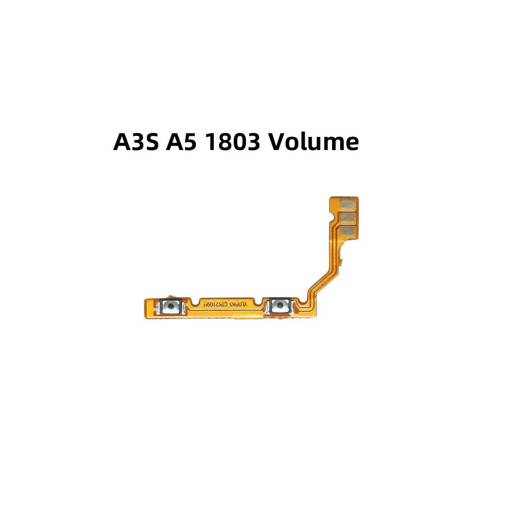 Power ON OFF Mute Switch Control Key Volume Button Flex Cable for OPPO A3S A5 1803 Power On Off Volume