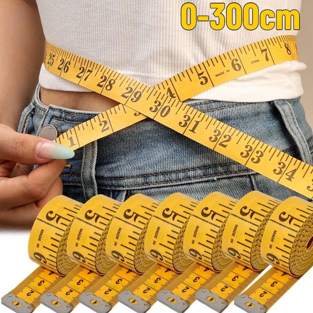 PVC Soft Tape Measures Double Scale Flat Ruler Portable Body Measuring Ruler