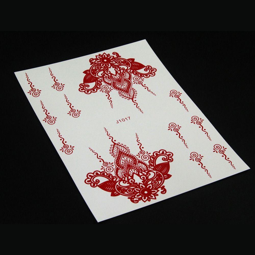 Для женщин ноги руки временные татуировки боди-арт наклейки переводные наклейки татуировки хной