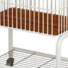 Тележка для хранения одежды со съемной корзиной, высота 70 см, цвет, для организации грязного