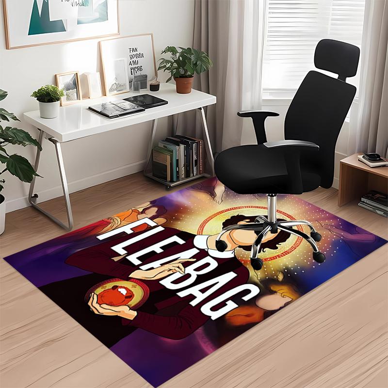 Feathers McGraw Printed Carpetrugfor Office Chair Living Room Bedroom Kitchen Room Decor Gifts