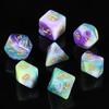 New Multi-color Mixed Color D8/10/12/20 Polyhedral Digital Dice Set for D&d DND TRPG Party Entertainment Board Game Supplies