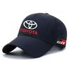 2026 Новый логотип Toyota GR Racing Летняя тонкая дышащая мягкая кепка-бейсболка Шляпа-козырек для улицы Шляпа-утка