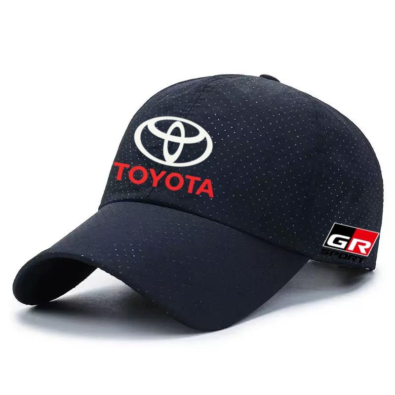 2026 Новый логотип Toyota GR Racing Летняя тонкая дышащая мягкая кепка-бейсболка Шляпа-козырек для улицы Шляпа-утка
