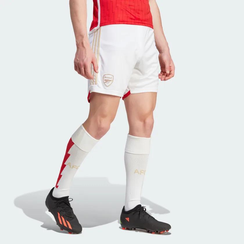 Adidas Soccer Bottom 2023–24 Season, Arsenal, Home Men's White HR6924