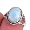 Natural Republic Larimar Gemstone 925 Solid Sterling Silver Gift Ring S.6 I9i79