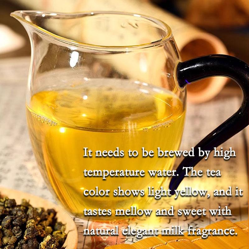 HelloYoung Milk Oolong Tea, Premium Loose Leaf High Mountain Tea from Taiwan, Natural Jin Xuan Oolong Tea Suitable for Weight Loss Programs