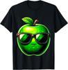 Green Apple with Sunglasses T-Shirt