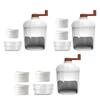 Delicate Manual Shavers Portable Hand Cranks Ice Crusher Snow Cone & Slush Machine for Refreshing Beverages