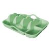 Taco Holder Silicone Taco Shells Holder Tray Reusable Bar Snacks Serving Plates For Home Kitchen Picnic Camping Barbecue Party