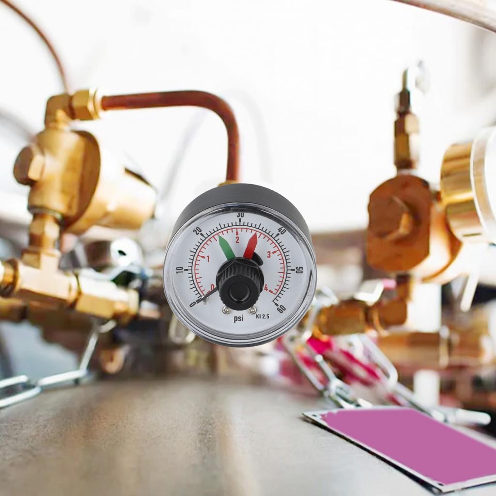 ECX2712B1 Манометр осевого давления для фильтров бассейна, необходимый для управления бассейном