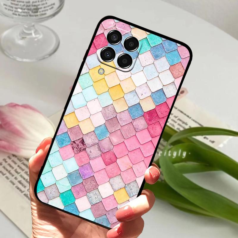 Чехол для телефона Samsung Galaxy M53 Модный Милый Рисунок Силиконовые Мягкие Чехлы Для Samsung M53 M33 M23 5G Защитная Накладка