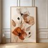 Minimalist Boho Plant Leaf Flower Poster Modern Floral Botanical Canvas  Scandi Wall Art for Living Room Home Decoration