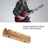 Pre Slotted Brass Bass Guitar Nut 4 String Electric Bass Nut  Electric Bass Guitar