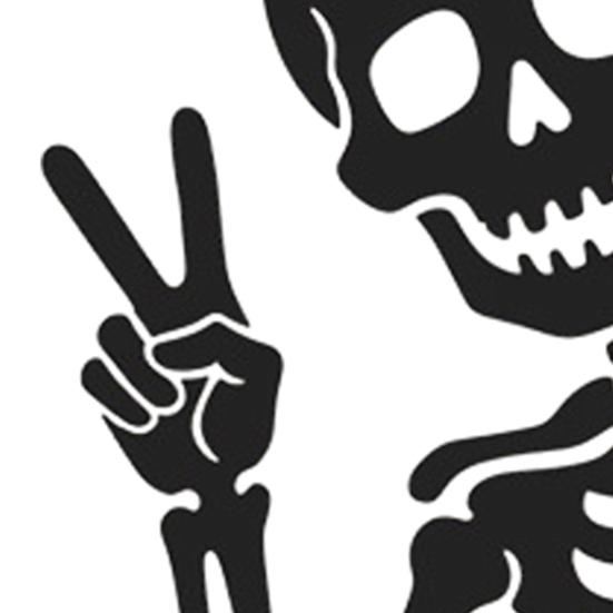 Funny Skeleton Switch Sticker Light Switch Decals Self Adhesive Wall Art Decor