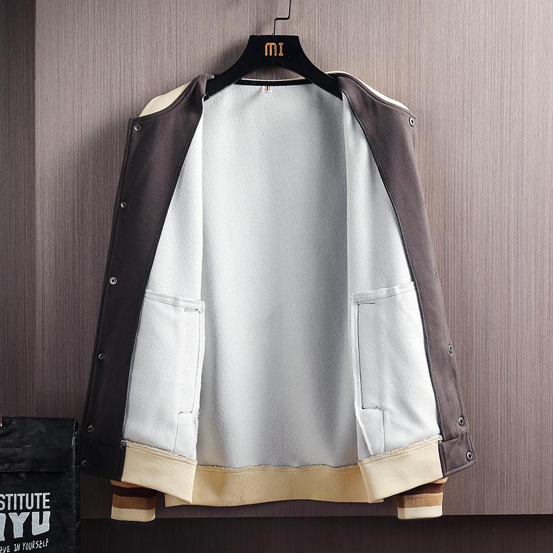 Куртка-бомбер мужская весенняя повседневная куртка