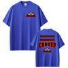 Hot 2026 Danhausen You Are Cursed Graphic T Shirt Mens Fashion Vintage Short Sleeve Tshirt High Quality Cotton Tees Streetwear