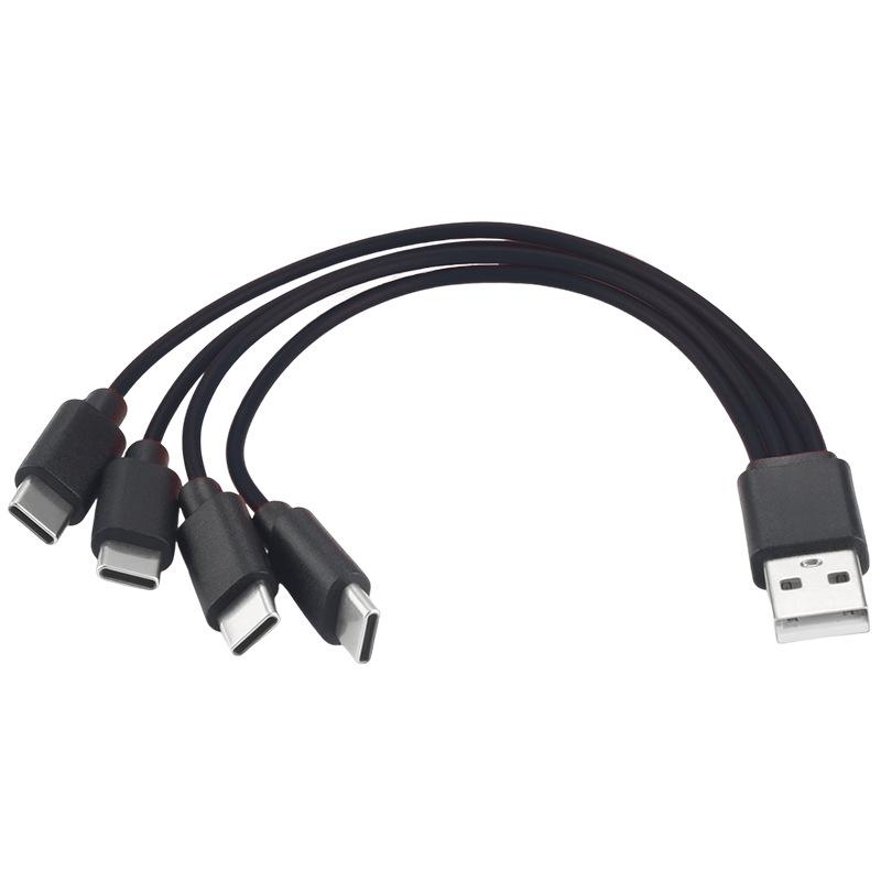 1-to-4 Fast Charging Type-C USB Cable - Super Mobile Phone Accessory