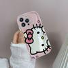 Цепочка-держатель для телефона Hello Kitty Kuromi Чехол для Xiaomi Redmi Note 15 5G 15C 15 14C 13C Note 14 13 12 Pro Plus 5G Pochacco Чехол