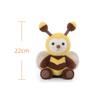 Apricot Lamb Clever Bee Plush Toy for Soft and Fluffy Clever Bee for Girls and 22cm Kids, Cute, Boys,