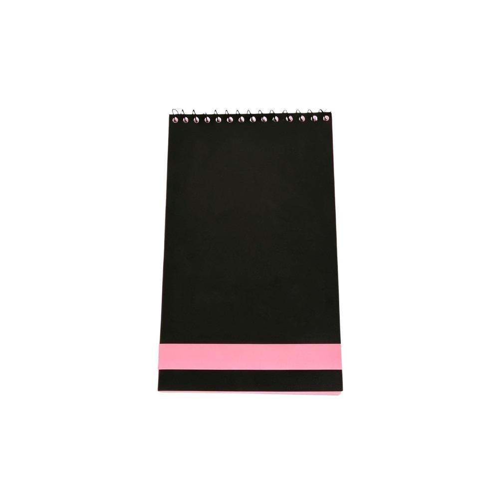 Tear-Off Pages Spiral Notepad Top Spiral Binding Writing Pad Lined Notebook Stationery Supplies
