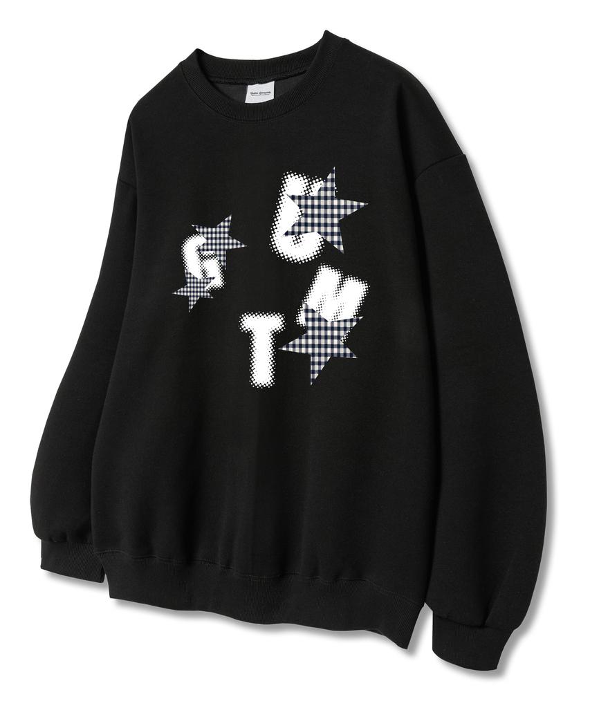 UNION GARMENTS Ugmt Звезда Толстовка из французского терри Черная